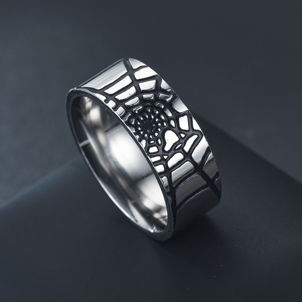 Men Accessories Wedding - Простое кольцо из нержавеющей стали с