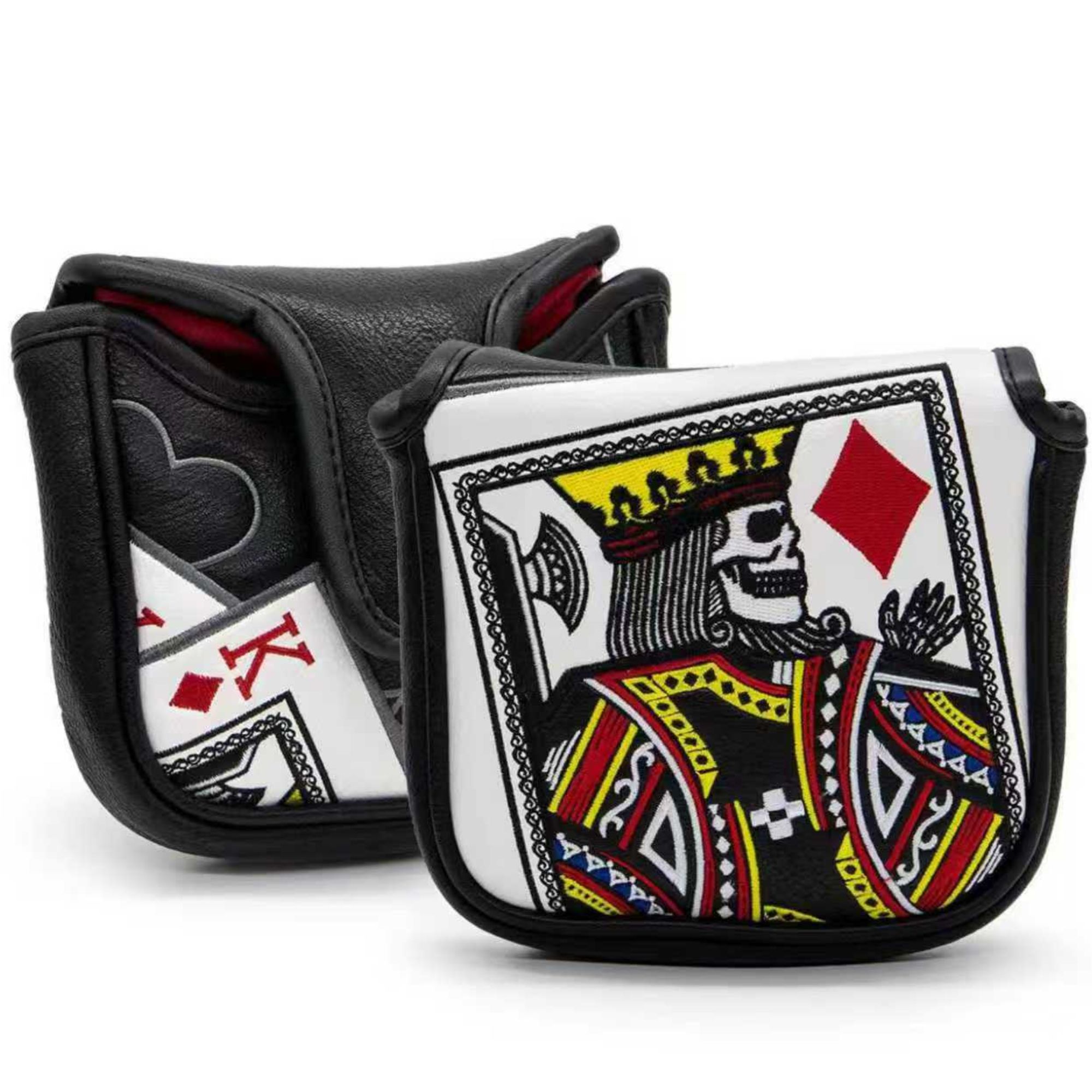 Men Accessories Style - Вышитая клюшка-молоток King Of Hearts с