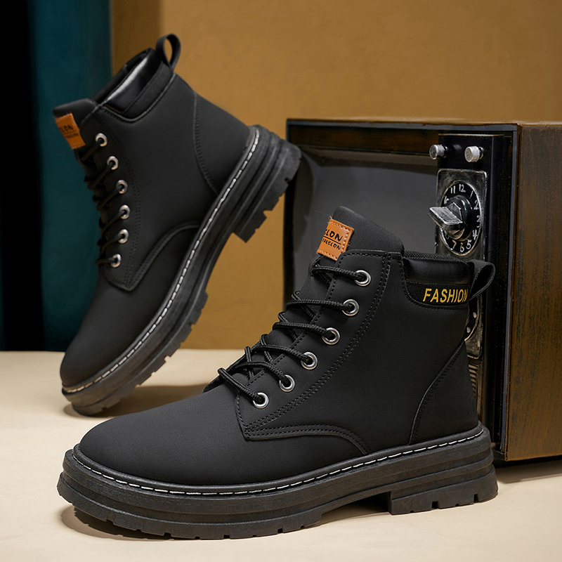 Men Accessories Style - Новые мужские классические ботинки среднего кроя