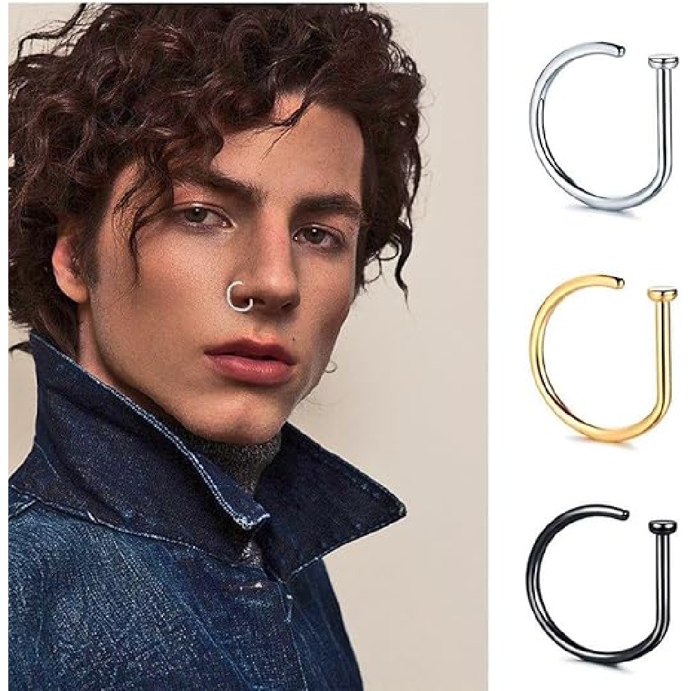 Men Accessories Combo - Набор из 4-х D-образных колец для