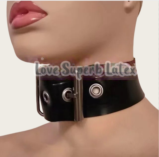 Men Accessories Chain - Латексный чокер 0,4 мм, сексуальный, резиновый,