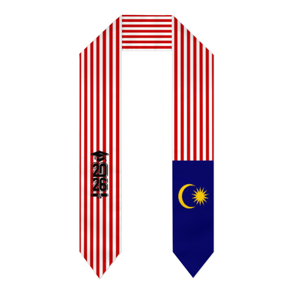 Men'S Accessories Malaysia - Платок-шарф с флагом Малайзии для выпускников