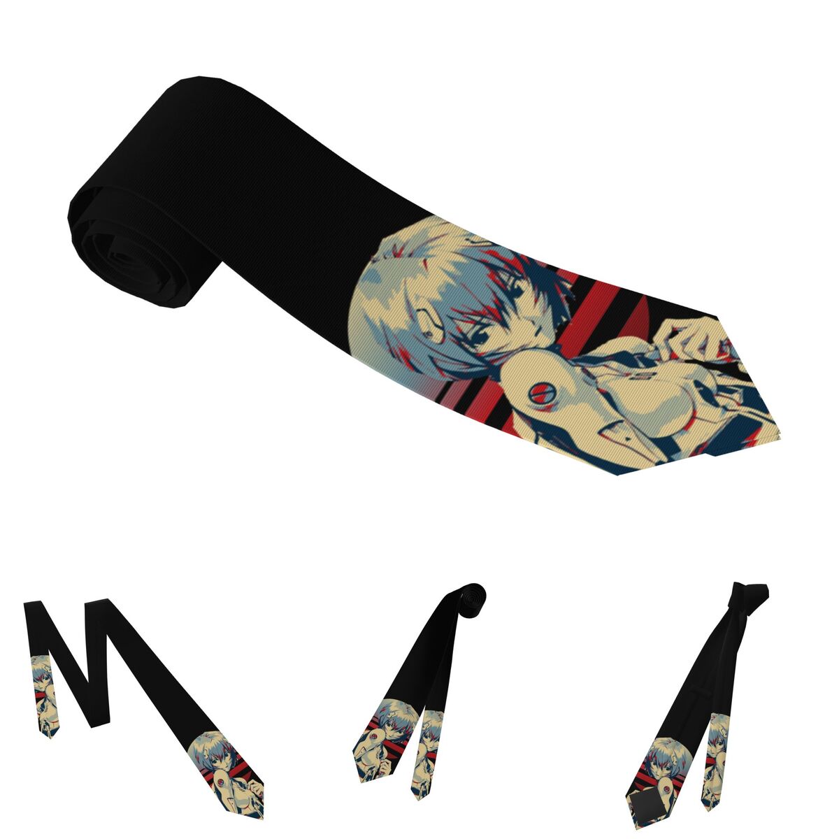 Rei Ayanami классические галст – обзор и цена Men Accessories Wedding