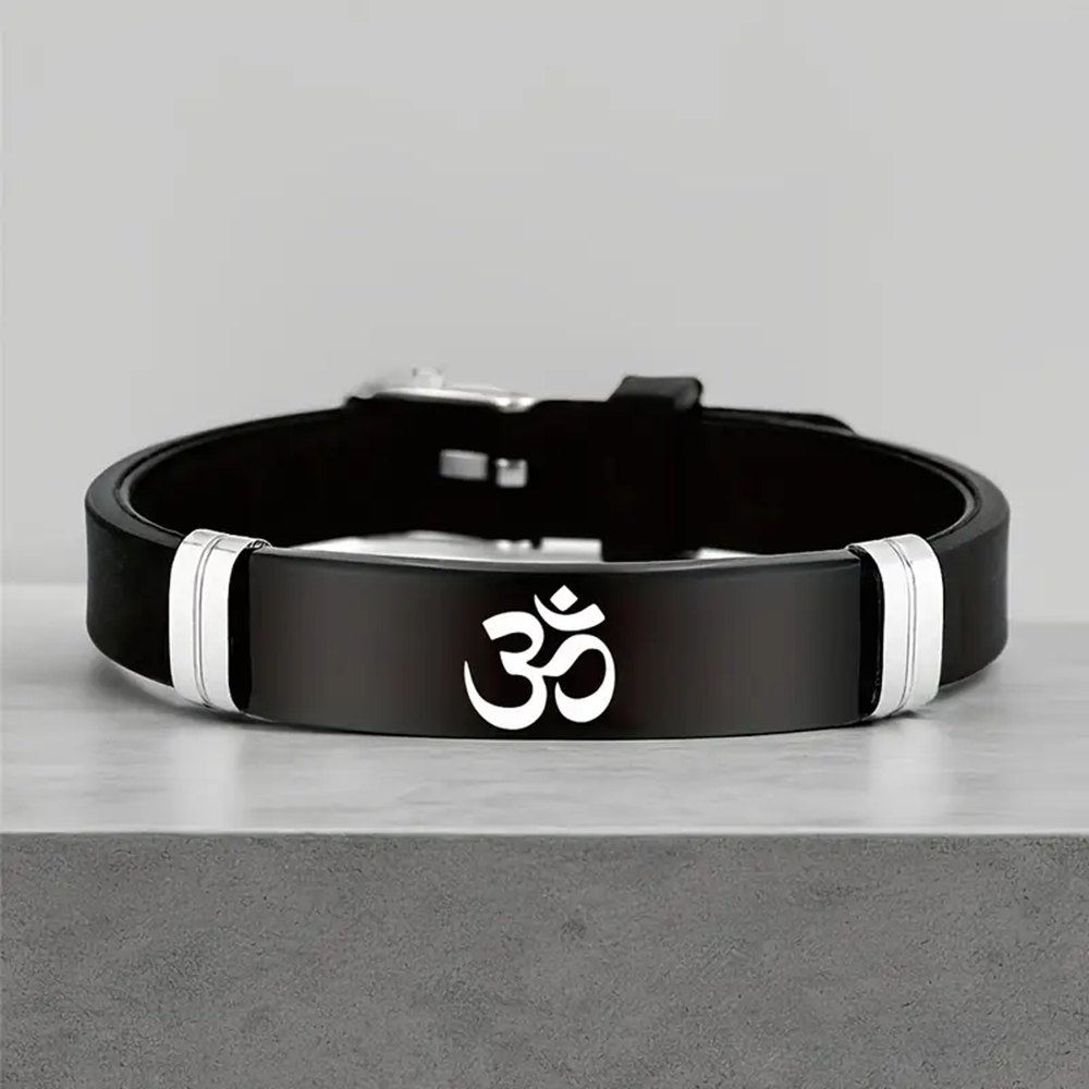 Индийские браслеты Sanskrit OM – обзор и цена Men Accessories India