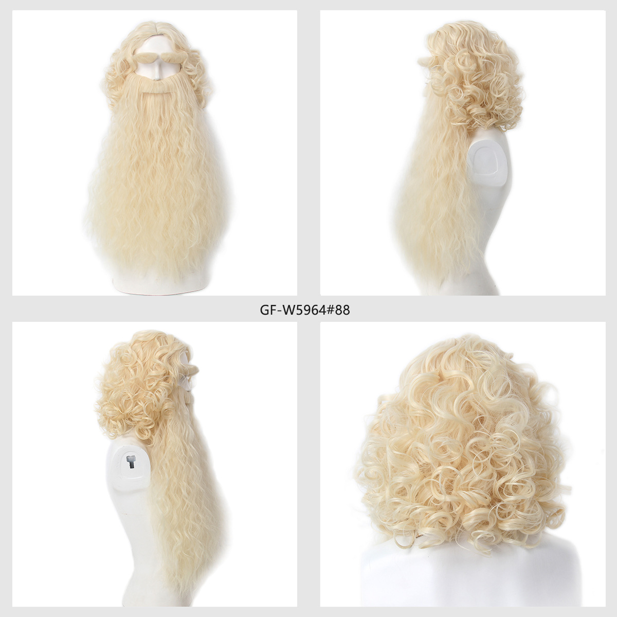 Рождественский парик из волос  – обзор и цена Men Accessories Style
